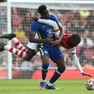 Arsenal vs. Chelsea: Clash of Minds - Pepe vs. Rahman at the Emirates Arsenal vs. Chelsea: Clash of Minds - Pepe vs. Rahman at the Emirates