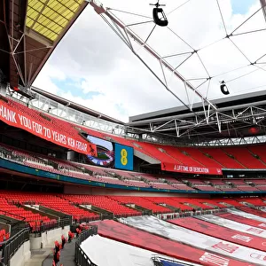 Arsenal vs. Chelsea FA Cup Final at Empty Wembley Stadium (2020)