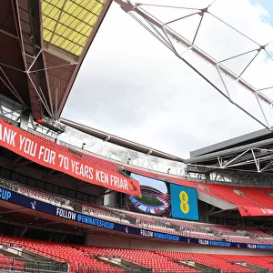 Arsenal vs. Chelsea FA Cup Final at Empty Wembley Stadium (2020)