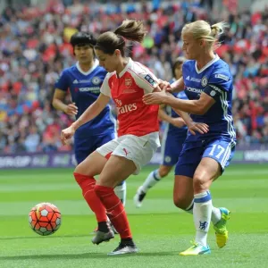 Arsenal vs. Chelsea: FA Women's Cup Final - Midfield Battle: Losada vs. Chapman Arsenal vs. Chelsea: FA Women's Cup Final - Midfield Battle: Losada vs. Chapman