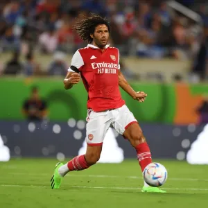 Arsenal vs. Chelsea - Florida Cup 2022-23: Mo Elneny in Action
