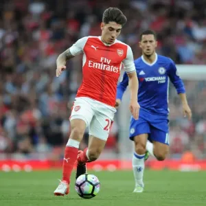 Arsenal vs. Chelsea: Hector Bellerin's Thrilling Performance at the Emirates Stadium (2016-17)