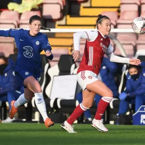 Arsenal vs Chelsea: Intense Battle in FA WSL - Caitlin Foord vs Maren Mjelde