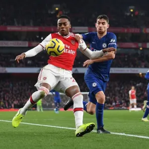 Arsenal vs. Chelsea: Intense Battle – Willock vs. Jorginho at the Emirates Arsenal vs. Chelsea: Intense Battle – Willock vs. Jorginho at the Emirates