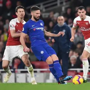 Prints of Season 2018-19 Prints: Arsenal v Chelsea 2018-19