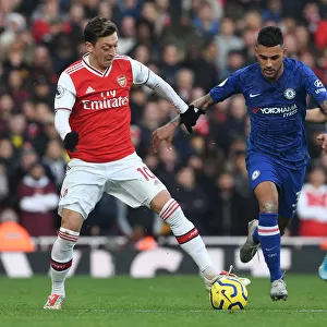 Arsenal vs. Chelsea: Mesut Ozil vs. Emerson Clash in the Premier League
