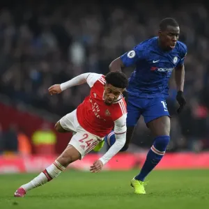 Arsenal vs. Chelsea: Nelson Fouls by Zouma in Intense Premier League Clash (2019-20) Arsenal vs. Chelsea: Nelson Fouls by Zouma in Intense Premier League Clash (2019-20)