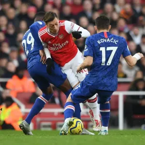 Arsenal vs. Chelsea: Ozil Clashes with Tomori and Kovacic in Premier League Showdown Arsenal vs. Chelsea: Ozil Clashes with Tomori and Kovacic in Premier League Showdown