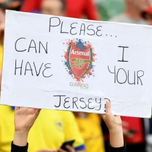 Arsenal vs. Chelsea: Passionate Arsenal Fan at the International Champions Cup 2018 in Dublin Arsenal vs. Chelsea: Passionate Arsenal Fan at the International Champions Cup 2018 in Dublin