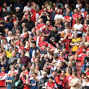 Arsenal vs. Chelsea: Passionate Fans at the Emirates Stadium, Premier League 2021-22