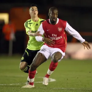 Arsenal vs. Chelsea Reserves: A Battle at Underhill - Djourou vs. Tejada, 1:1 Stalemate in the Barclays Premier Reserve League (March 25, 2008)