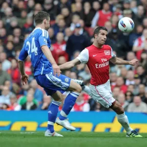 Arsenal vs. Chelsea: Robin van Persie vs. Gary Cahill - Premier League Showdown (2011-12) Arsenal vs. Chelsea: Robin van Persie vs. Gary Cahill - Premier League Showdown (2011-12)