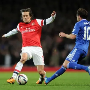 Arsenal vs. Chelsea: Rosicky vs. Mata - Capital One Cup Intense Battle Arsenal vs. Chelsea: Rosicky vs. Mata - Capital One Cup Intense Battle