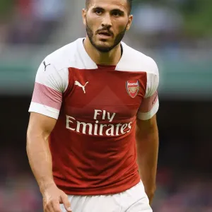 Arsenal vs. Chelsea: Sead Kolasinac in Action at the International Champions Cup 2018 in Dublin Arsenal vs. Chelsea: Sead Kolasinac in Action at the International Champions Cup 2018 in Dublin