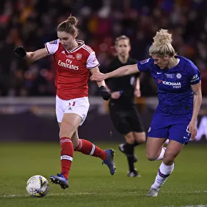 Arsenal vs. Chelsea Showdown: Miedema vs. Bright in FA Womens Continental League Cup Final: A Clash of Stars