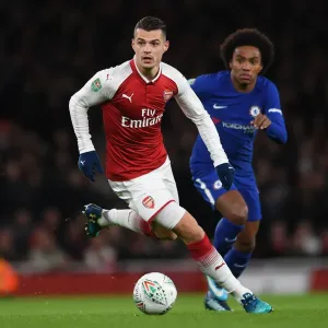 Arsenal vs. Chelsea Showdown: Xhaka vs. Willian in Carabao Cup Semi-Final Clash Arsenal vs. Chelsea Showdown: Xhaka vs. Willian in Carabao Cup Semi-Final Clash