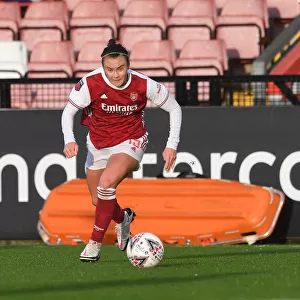 Arsenal vs. Chelsea Women: Intense Action - Caitlin Foord at the FA WSL Showdown
