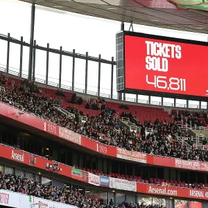 Arsenal vs. Chelsea Women's Super League Ticket Sales Countdown at Emirates Stadium
