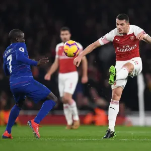 Arsenal vs. Chelsea: Xhaka vs. Kante - Premier League Clash at Emirates Stadium