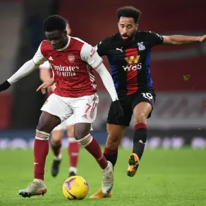 Arsenal vs Crystal Palace: Bukayo Saka Faces Andros Townsend in Empty Emirates Stadium