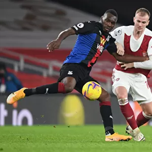 Arsenal vs Crystal Palace: Rob Holding Faces Off Against Christian Benteke in Empty Emirates Stadium, Premier League 2021