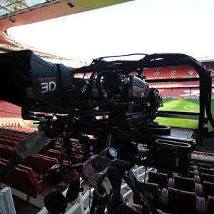 Arsenal vs. Everton: A 3D Perspective from the Directors Box - Barclays Premier League, Emirates Stadium (8/12/13)