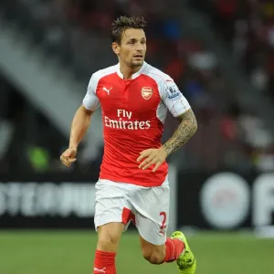 Arsenal vs. Everton: Barclays Asia Trophy Clash, 2015 - Mathieu Debuchy in Action Arsenal vs. Everton: Barclays Asia Trophy Clash, 2015 - Mathieu Debuchy in Action