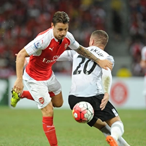 Arsenal vs. Everton: Clash in the 2015 Barclays Asia Trophy, Singapore