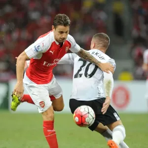 Arsenal vs. Everton: Clash in the 2015 Barclays Asia Trophy, Singapore Arsenal vs. Everton: Clash in the 2015 Barclays Asia Trophy, Singapore