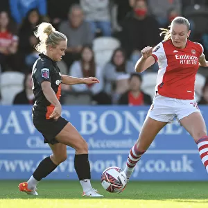 Arsenal vs Everton: Clash in the FA WSL - Frida Maanum and Izzy Christiensen Battle It Out