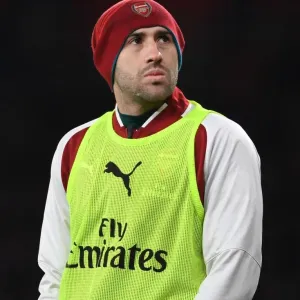 Arsenal vs Everton: David Ospina in Action at the Emirates Stadium, Premier League 2017-18