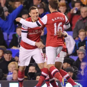 Arsenal vs Everton: Premier League Clash at Goodison Park (November 2012)