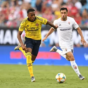 Arsenal vs. Fiorentina Clash in 2019 International Champions Cup, Charlotte: Joe Willock Faces Jaime Baez
