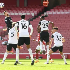 Arsenal vs Fulham: Mat Ryan in Action at Empty Emirates Stadium, Premier League 2020-21