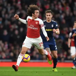 Arsenal vs Fulham: Matteo Guendouzi Clashes with Joe Bryan in Premier League Showdown (January 2019)