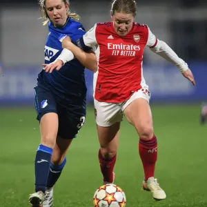 Arsenal vs. Hoffenheim: Battle in the UEFA Women's Champions League (December 2021) Arsenal vs. Hoffenheim: Battle in the UEFA Women's Champions League (December 2021)