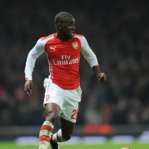 Arsenal vs Hull City: FA Cup Clash - Joel Campbell in Action