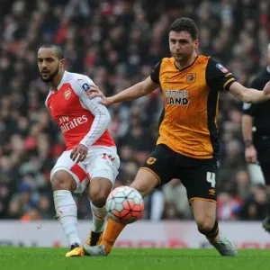 Arsenal vs Hull City: Theo Walcott vs Alex Bruce - FA Cup Fifth Round Clash Arsenal vs Hull City: Theo Walcott vs Alex Bruce - FA Cup Fifth Round Clash