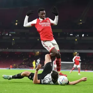 Arsenal vs Juventus: Eddie Nketiah at Emirates Stadium (2022-23)