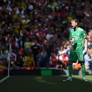 Arsenal vs Leeds United: Aaron Ramsdale in Action at the Emirates Stadium, Premier League 2021-22
