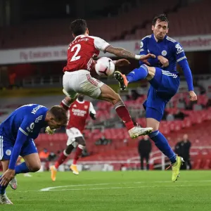 Arsenal vs Leicester: A Battle at Emirates Amidst Empty Stands (2020-21)