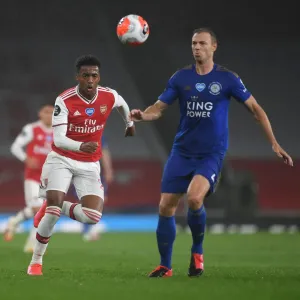 Arsenal vs Leicester City: Joe Willock Closes In on Jonny Evans - Premier League 2019-20