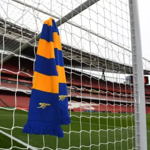 Arsenal vs Leicester City: Scarf at the Emirates Arsenal vs Leicester City: Scarf at the Emirates