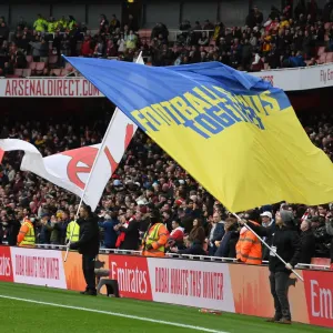 Arsenal vs. Leicester City: Ukraine Solidarity at Emirates Stadium, 2022 Arsenal vs. Leicester City: Ukraine Solidarity at Emirates Stadium, 2022
