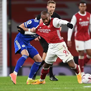 Arsenal vs Leicester: Lacazette Holds Off Madison Amid Empty Emirates