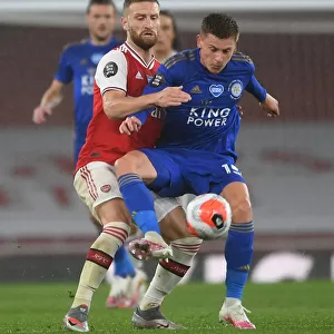 Arsenal vs Leicester: Mustafi Clashes with Barnes in Intense Premier League Showdown
