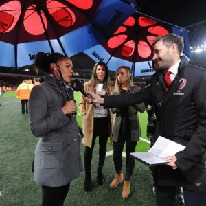 Arsenal vs. Liverpool: Alex Scott's Half Time Interview (2015/16) Arsenal vs. Liverpool: Alex Scott's Half Time Interview (2015/16)
