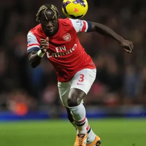 Arsenal vs Liverpool: Bacary Sagna in Action at the Emirates Stadium (2013-14) Arsenal vs Liverpool: Bacary Sagna in Action at the Emirates Stadium (2013-14)