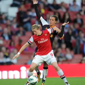 Arsenal vs Liverpool: A Battle of Wills - Ellen White vs Fara Williams in FA WSL Action