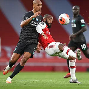 Empty Arsenal vs. Liverpool Clash: Silent Premier League Showdown at the Emirates (2019-20)